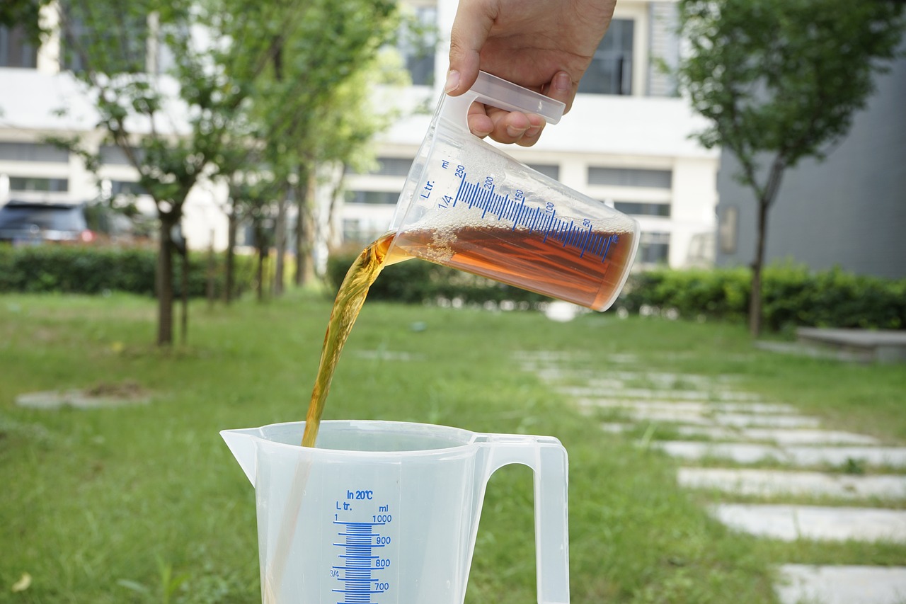 notice montrant la conversion de 1/4 de litre en ml - millilitres