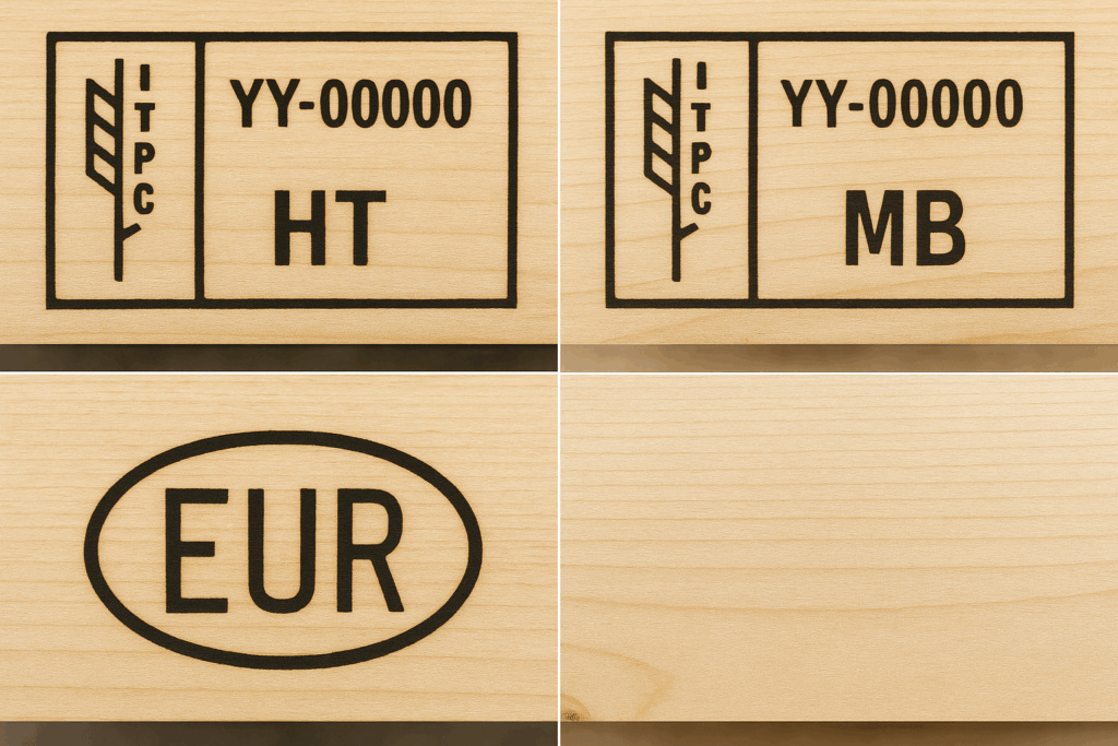 Marquage des palettes