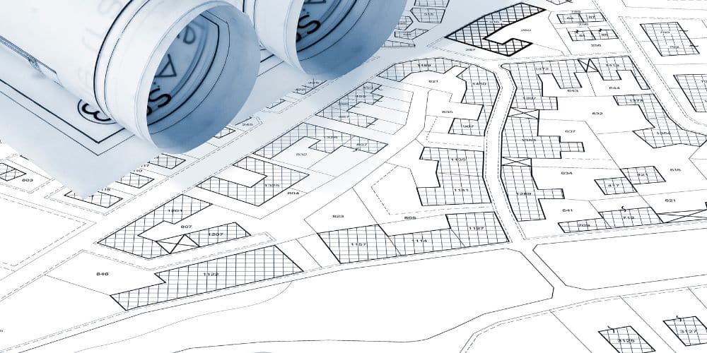 Plan cadastral de maison